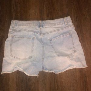 Light Blue Jean Shorts